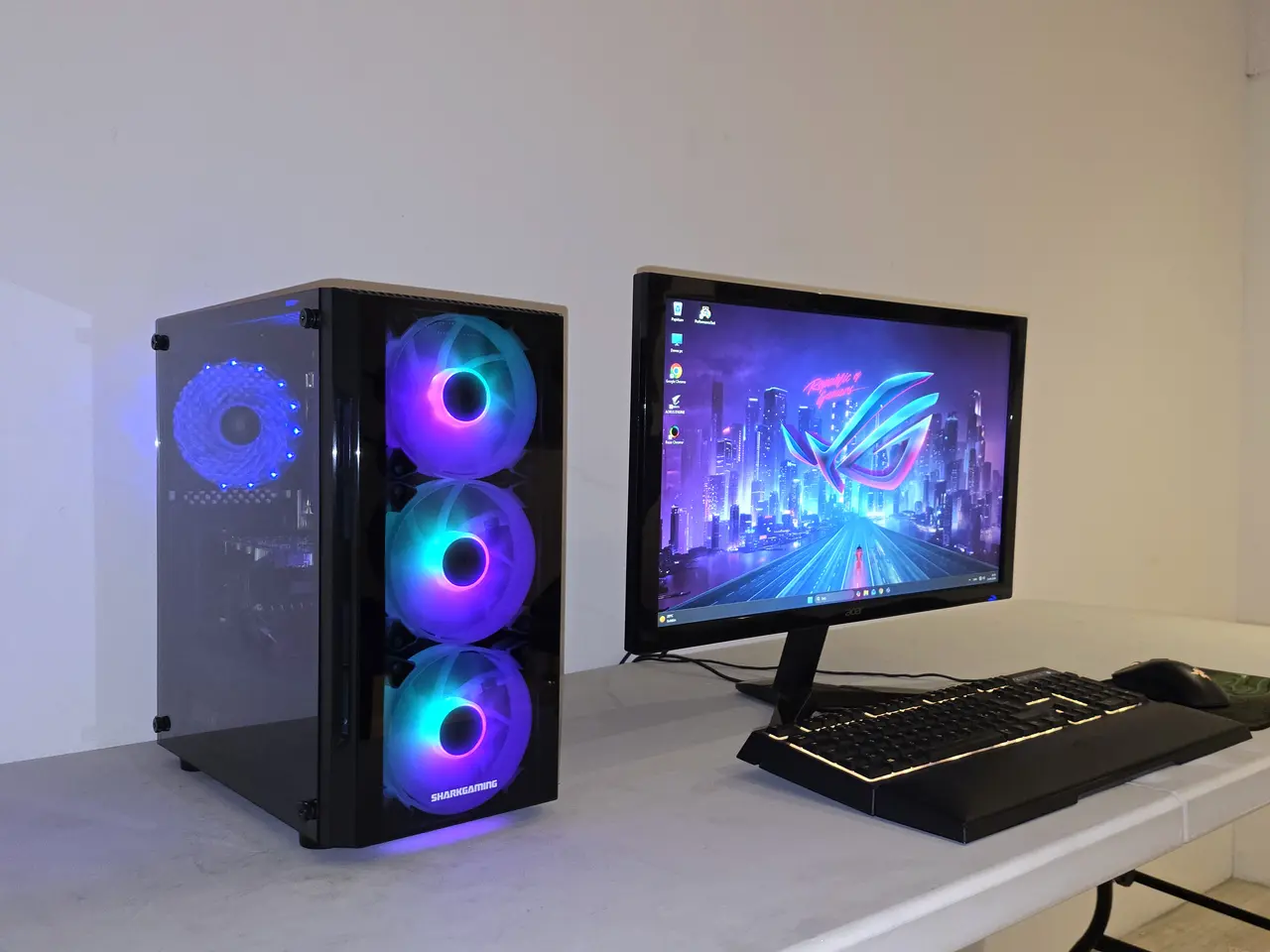 Billede 6 - i5 SharkGaming Pc + 24" Gaming Skærm