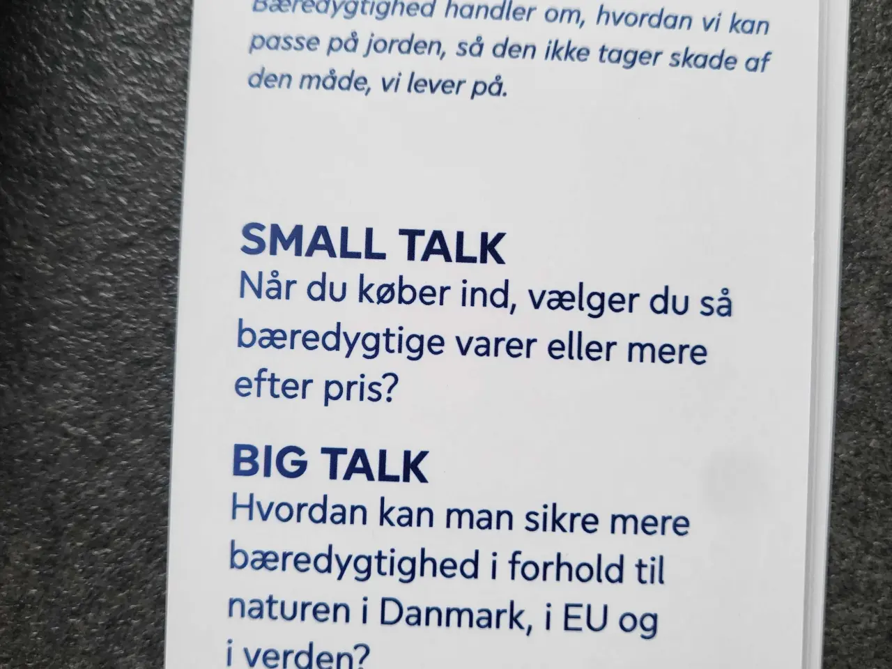 Billede 5 - Samtalekort om politik 