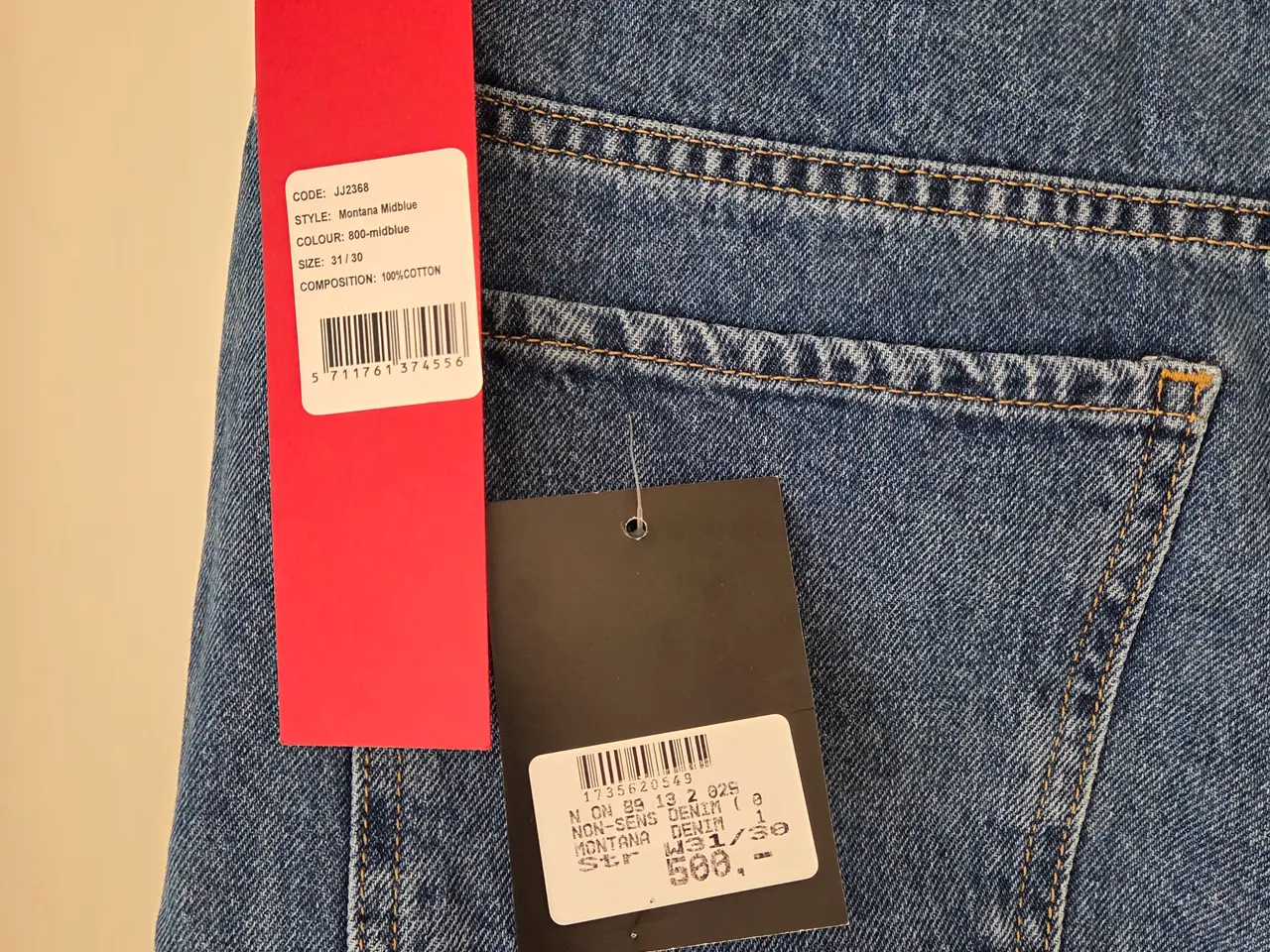 Billede 3 - NON-SENS jeans, blå, NYE