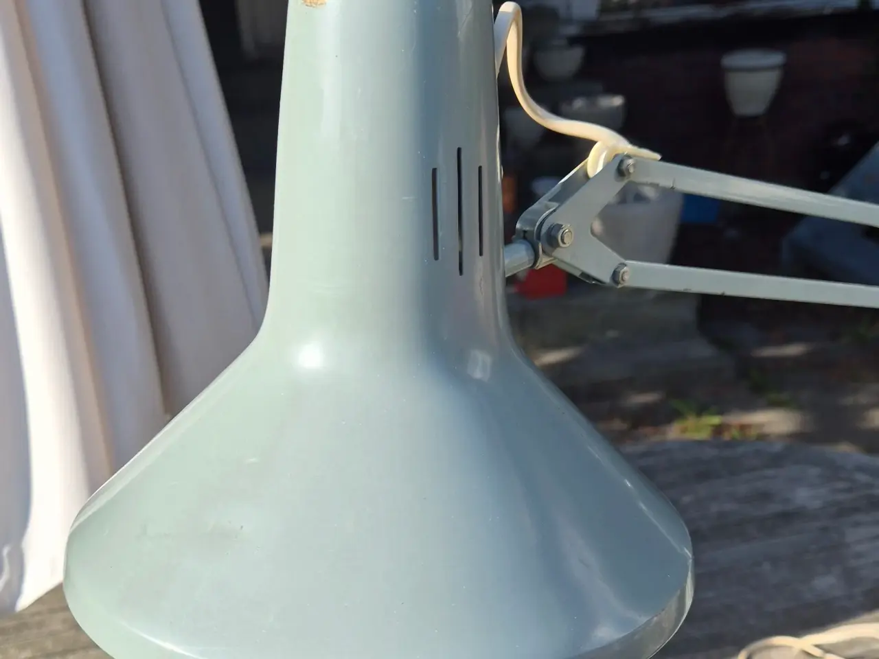 Billede 2 - Grå arkitektlampe med rækkevidde