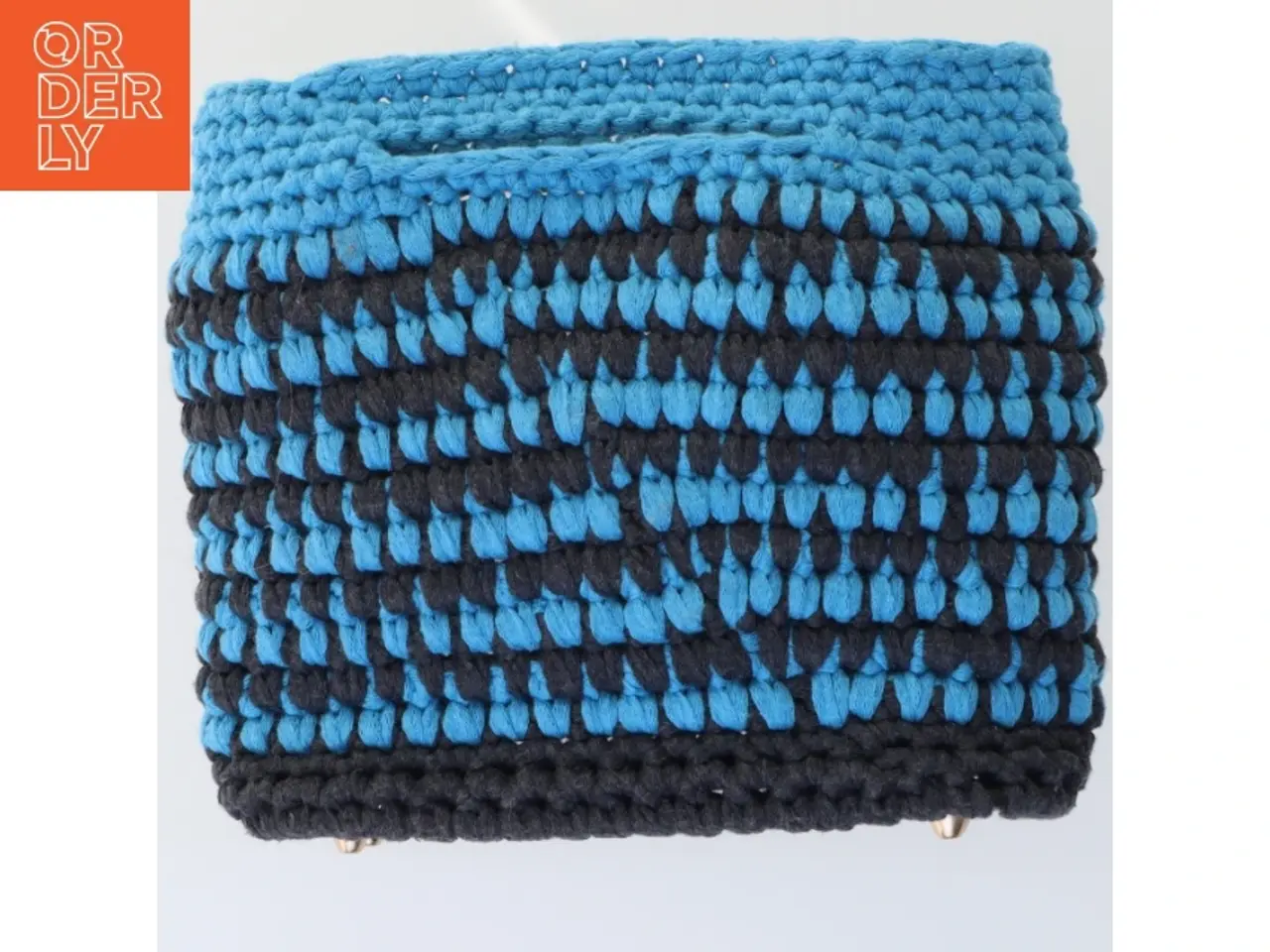 Billede 2 - Hæklet taske (str. 19 x 4 x 16 cm)