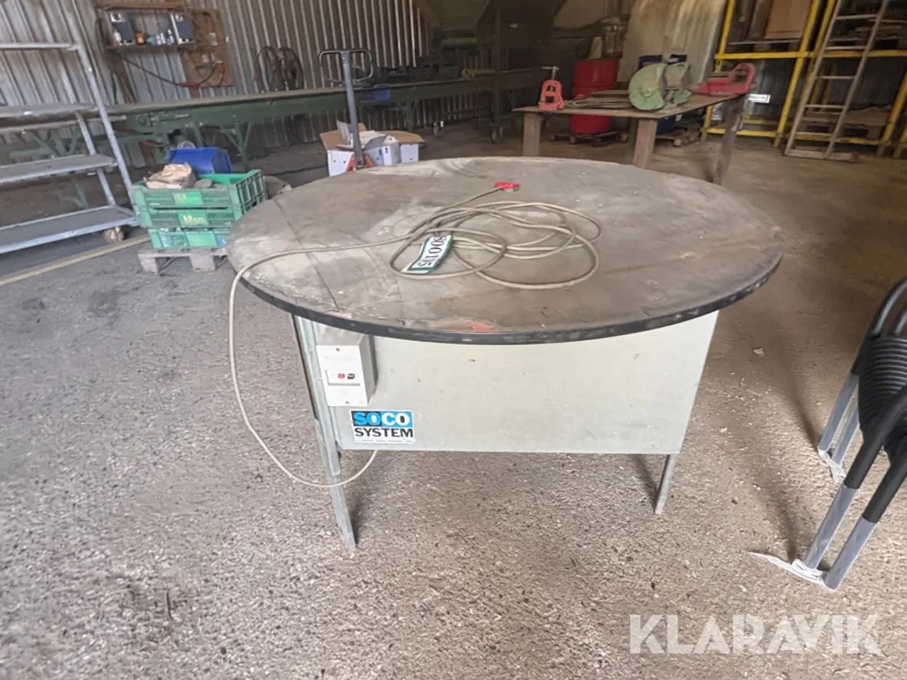 Billede 2 - Pakkebord elektrisk Soco Ø120