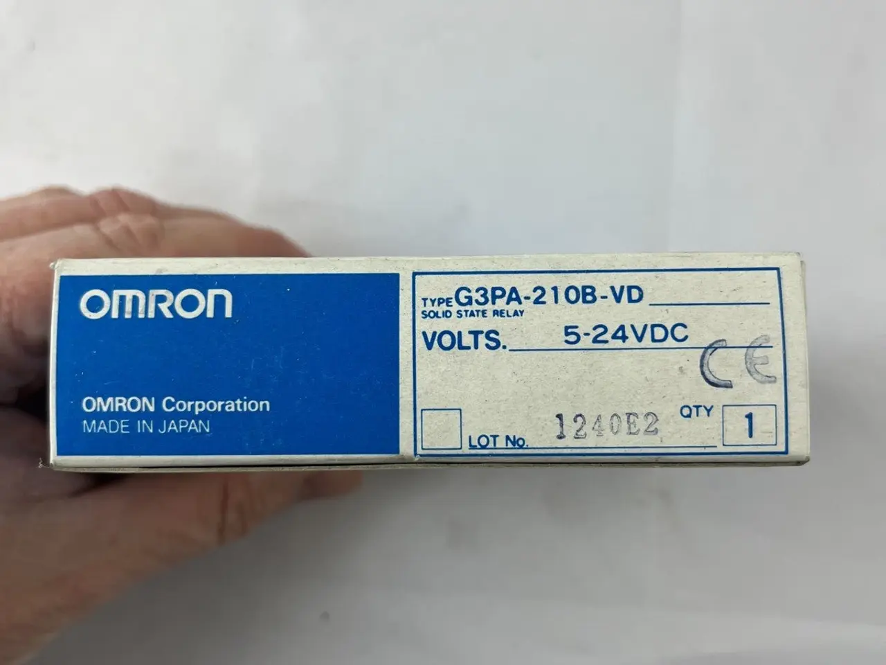 Billede 4 - Omron G3PA‑210B‑VD Solid State relæ 10A 24–240Vac