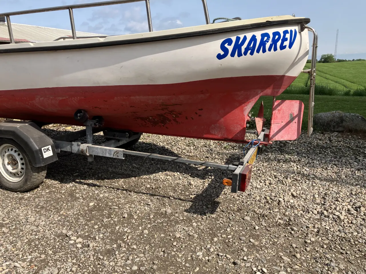 Billede 2 - 20 fods Faaborg jolle og bådtrailer.