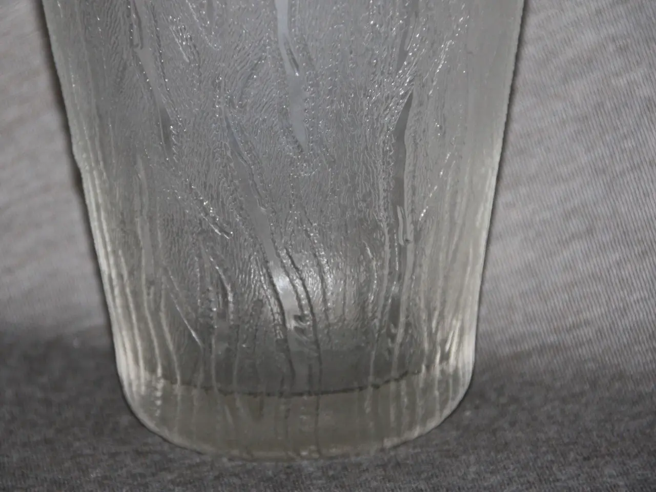 Billede 3 - Glas vase højde 24 cm