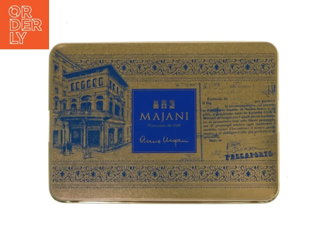 Billede 1 - kagedåse fra Majani (str. 16x12,5 cm)