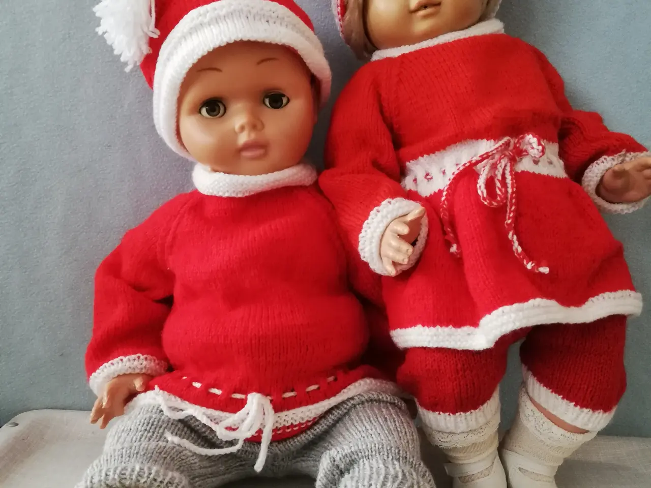 Billede 14 - 3 smukke Porcelænsdukker/Samleobjekter.