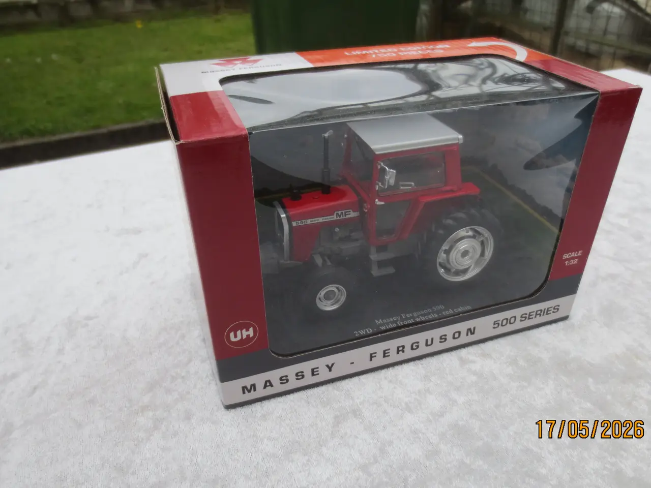 Billede 2 - 1 stk Ny Modeltraktor Massey Ferguson 590