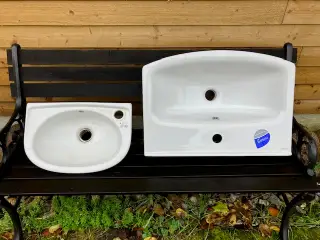 2 SMÅ VASK TIL SALG