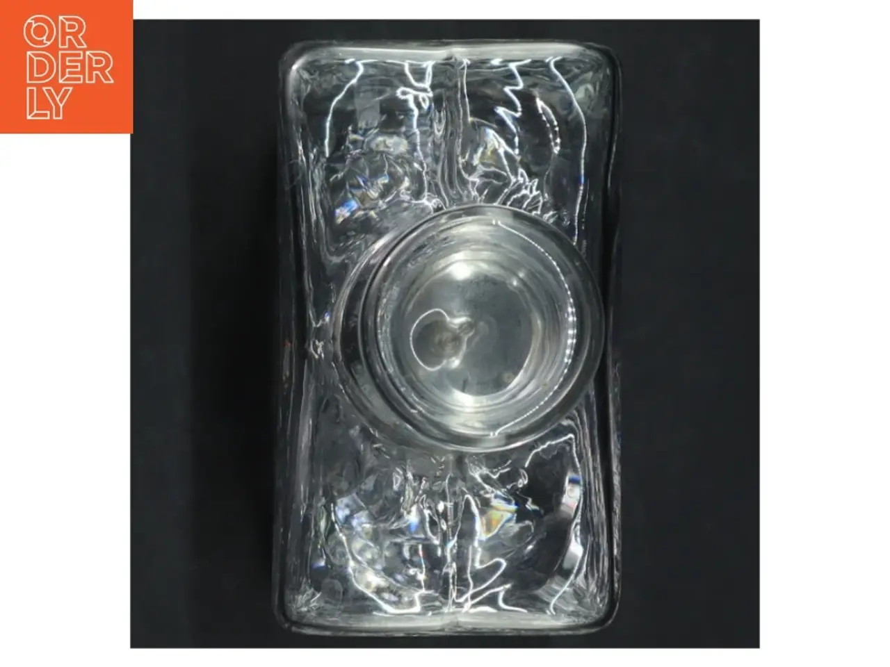 Billede 3 - Krystal Glas Karaffel Ispol fra Holmegaard 1970 (str. 22 cm)