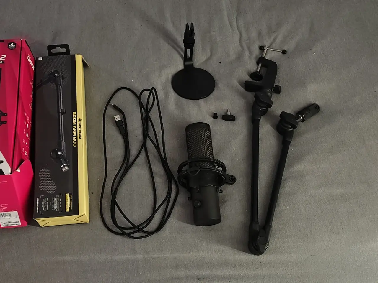 Billede 1 - Hyperx quadcast 2s Wistream Boom arm 2åå