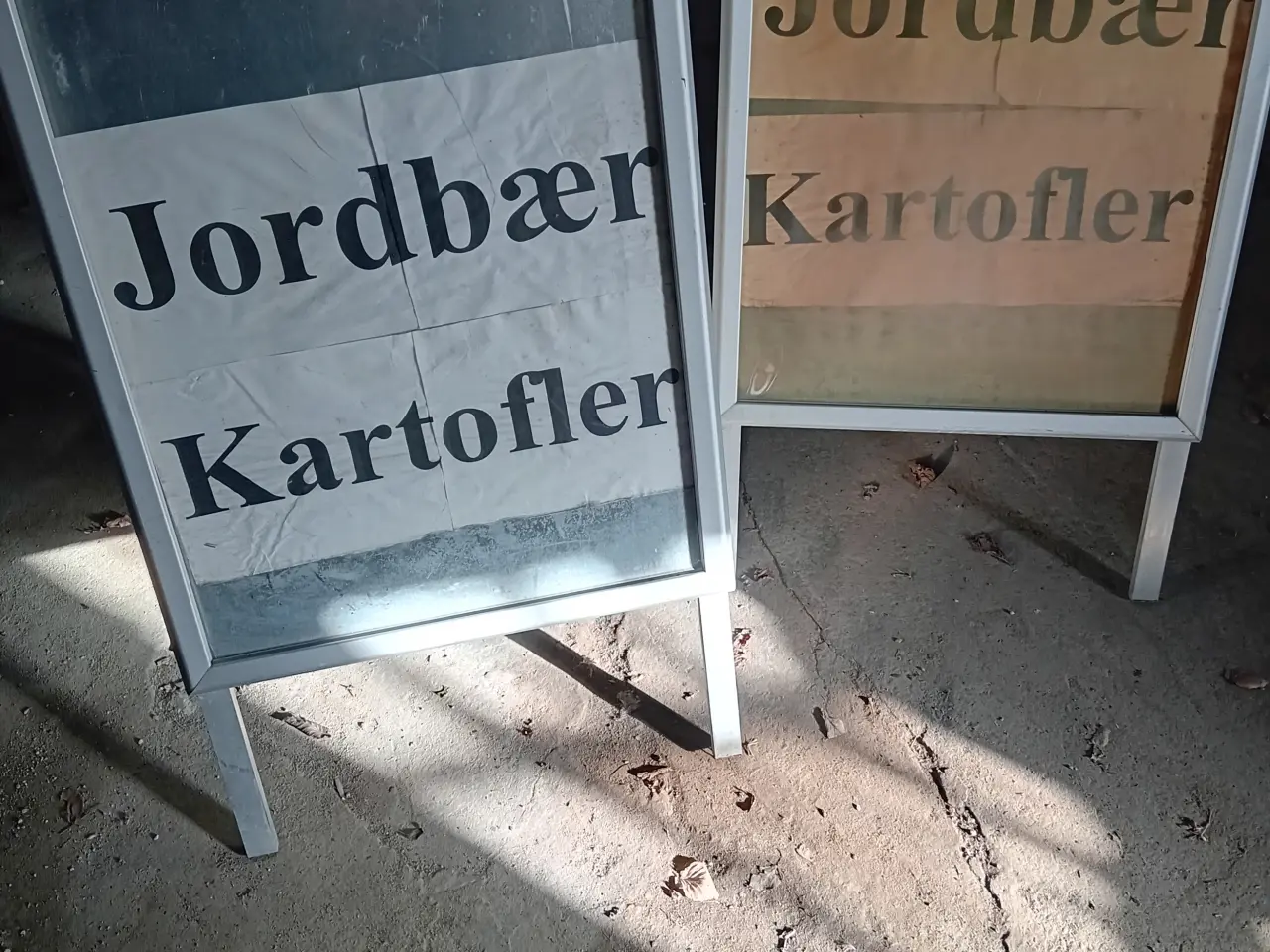 Billede 1 - A skilte 2 stk.