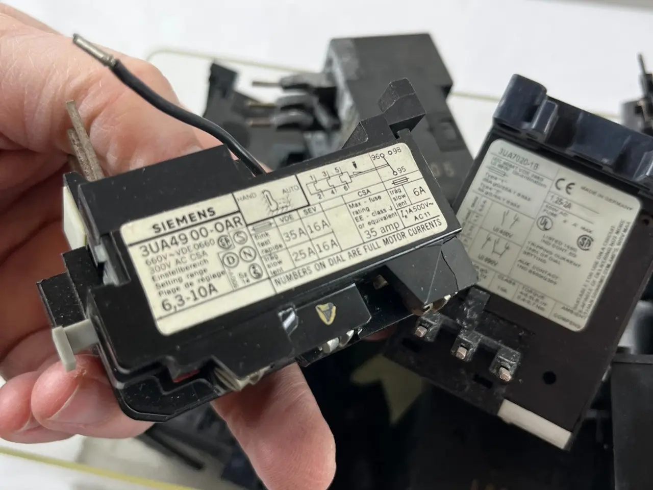 Billede 10 - Siemens 3UA Series Thermal Overload relæ blandet