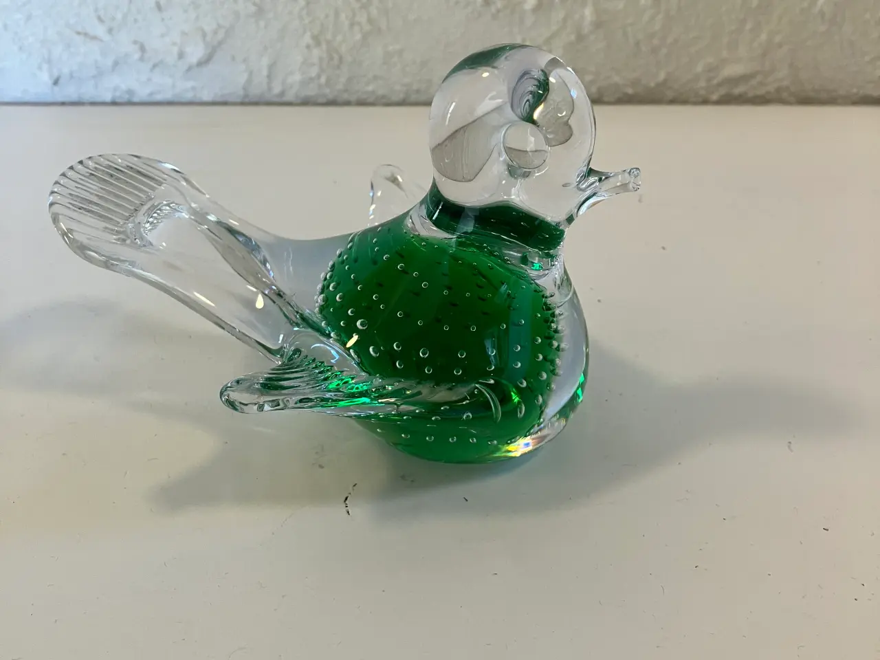 Billede 1 - Glas fugle med bobler