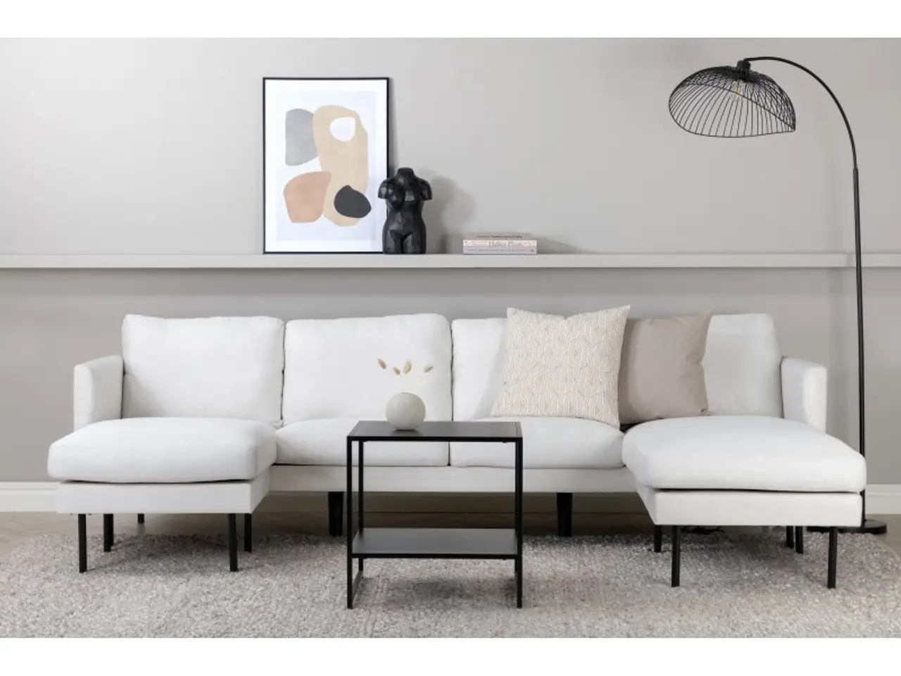 Billede 9 - Zoom U-Sofa -Lys Beige