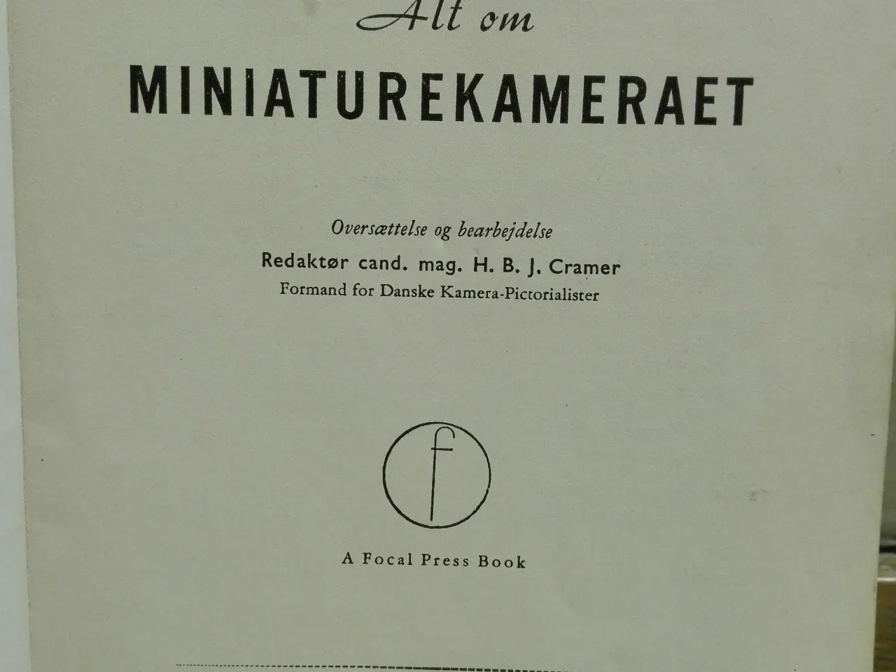 Billede 2 - Alt om Miniaturekameraet