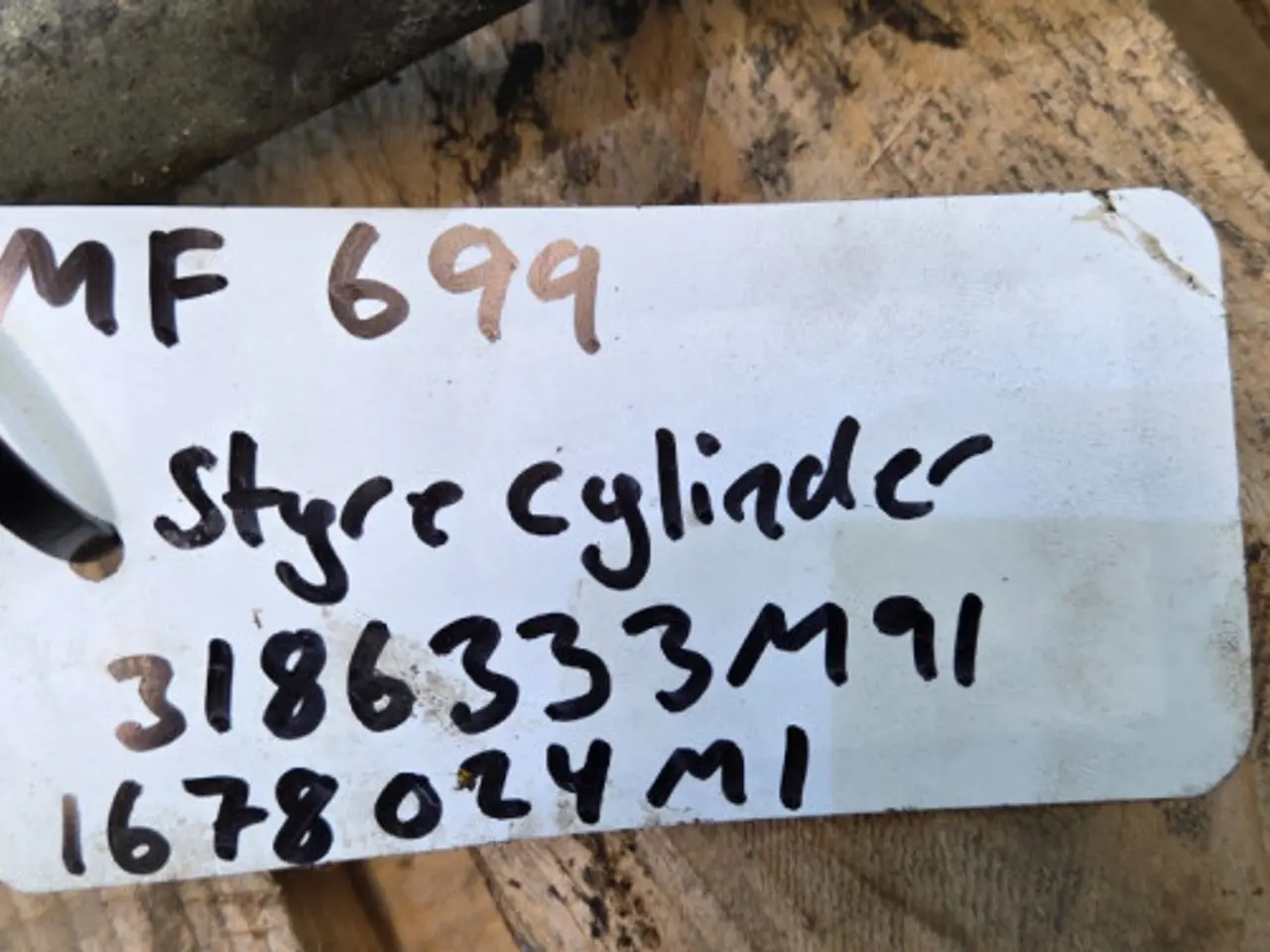 Billede 10 - Massey Ferguson 699 Cylinder 3186333M91