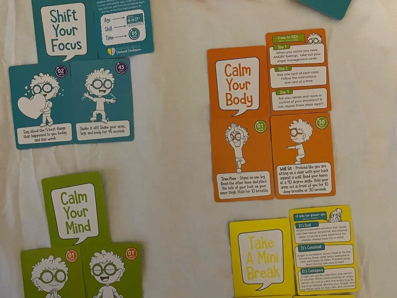 Billede 2 - Anger Management Tool Cards - 50 øvelseskort