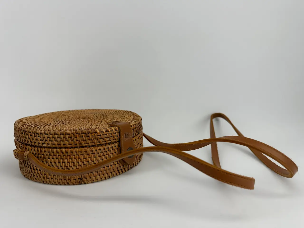 Billede 2 - Retro skuldertaske i flet