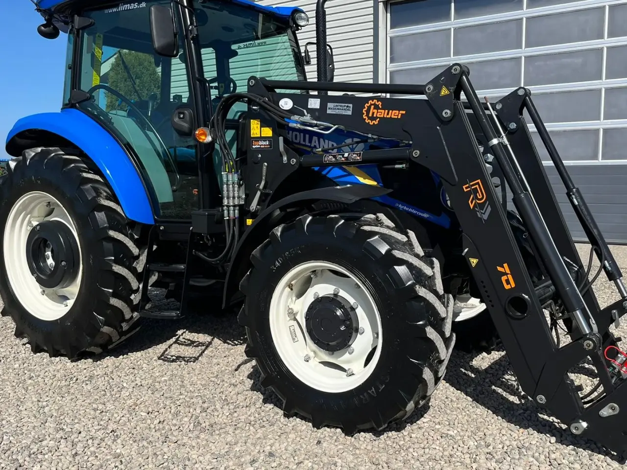 Billede 3 - New Holland TD5.75 Med frontlæsser med parallelføring, 3die funktion, euro-skifte