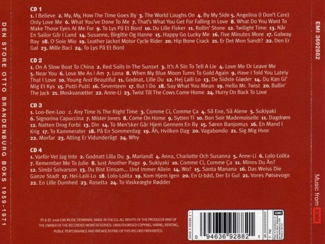 Billede 2 - Otto Brandenburg – Den Store Otto… – 4CD