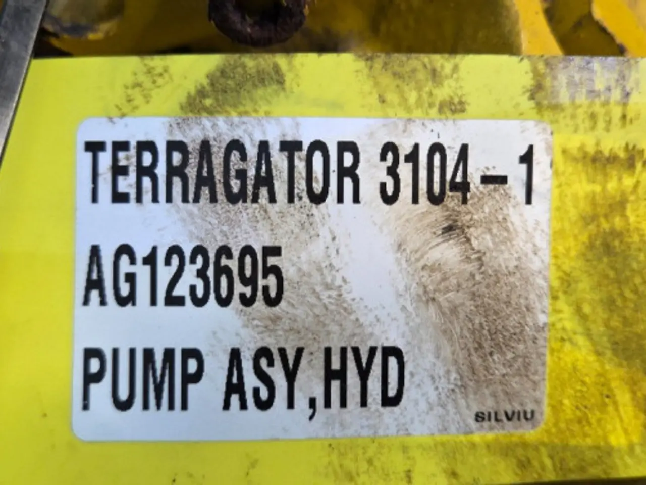 Billede 15 - Terragator 3104 Hydraulikpumpe AG123695