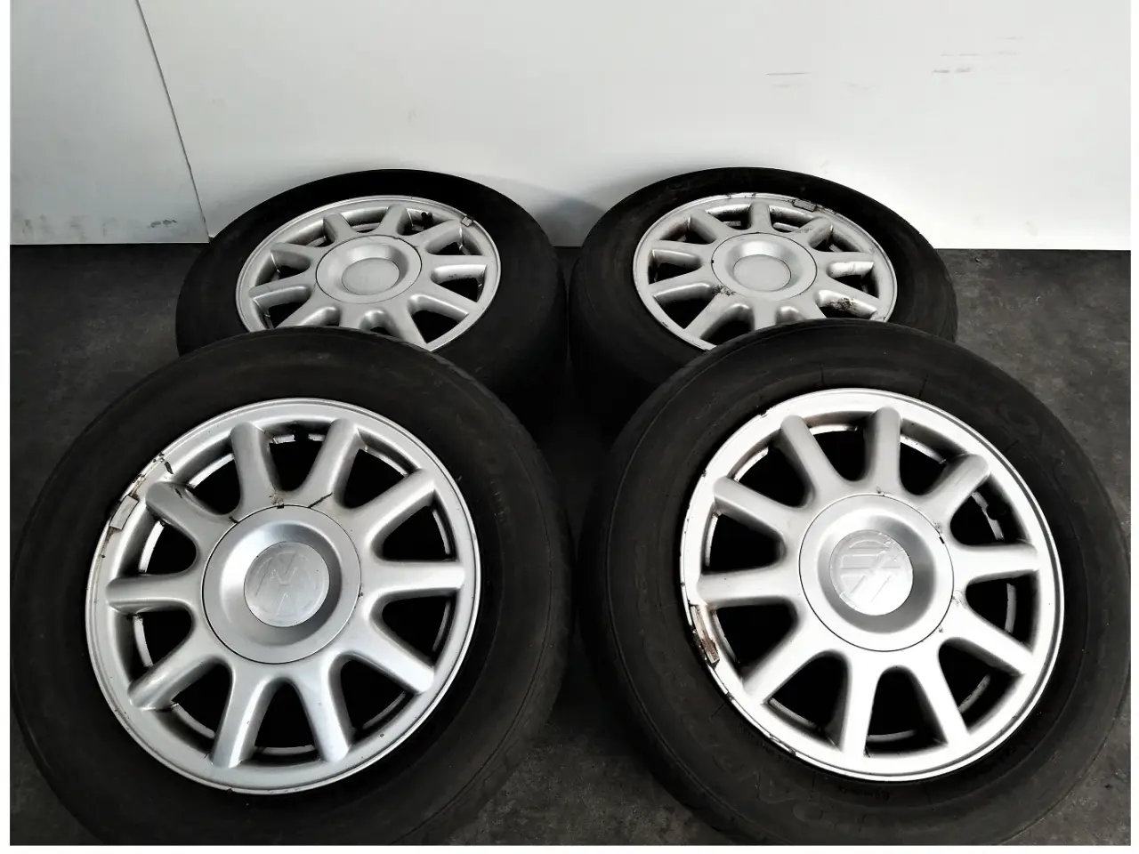 Billede 2 - 5x112 15" ET59, nav 57,1ø VW fælge