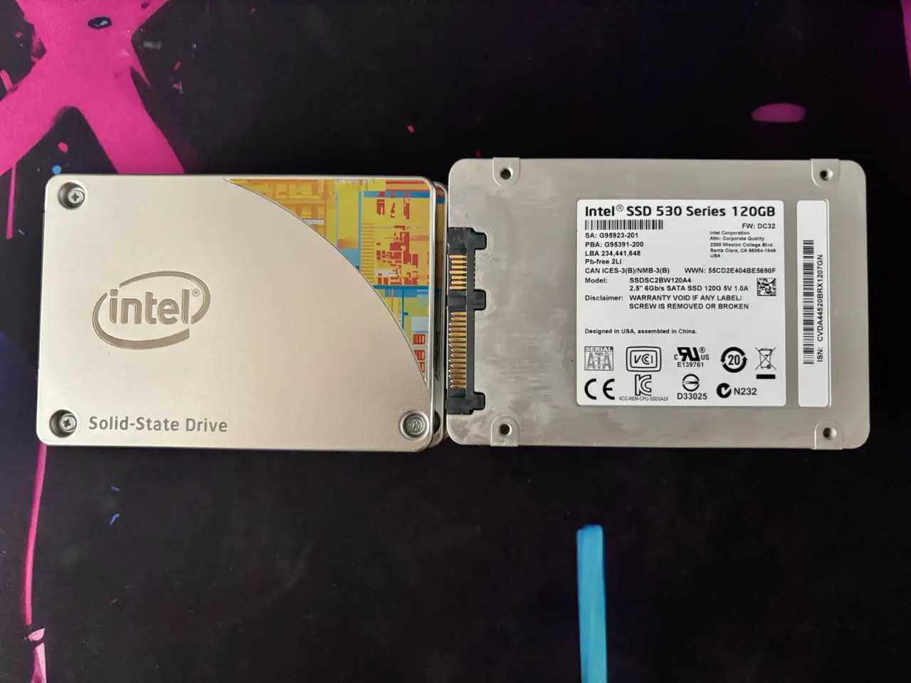 Billede 1 - 13 stk. SSD Intel 530 Series 120GB