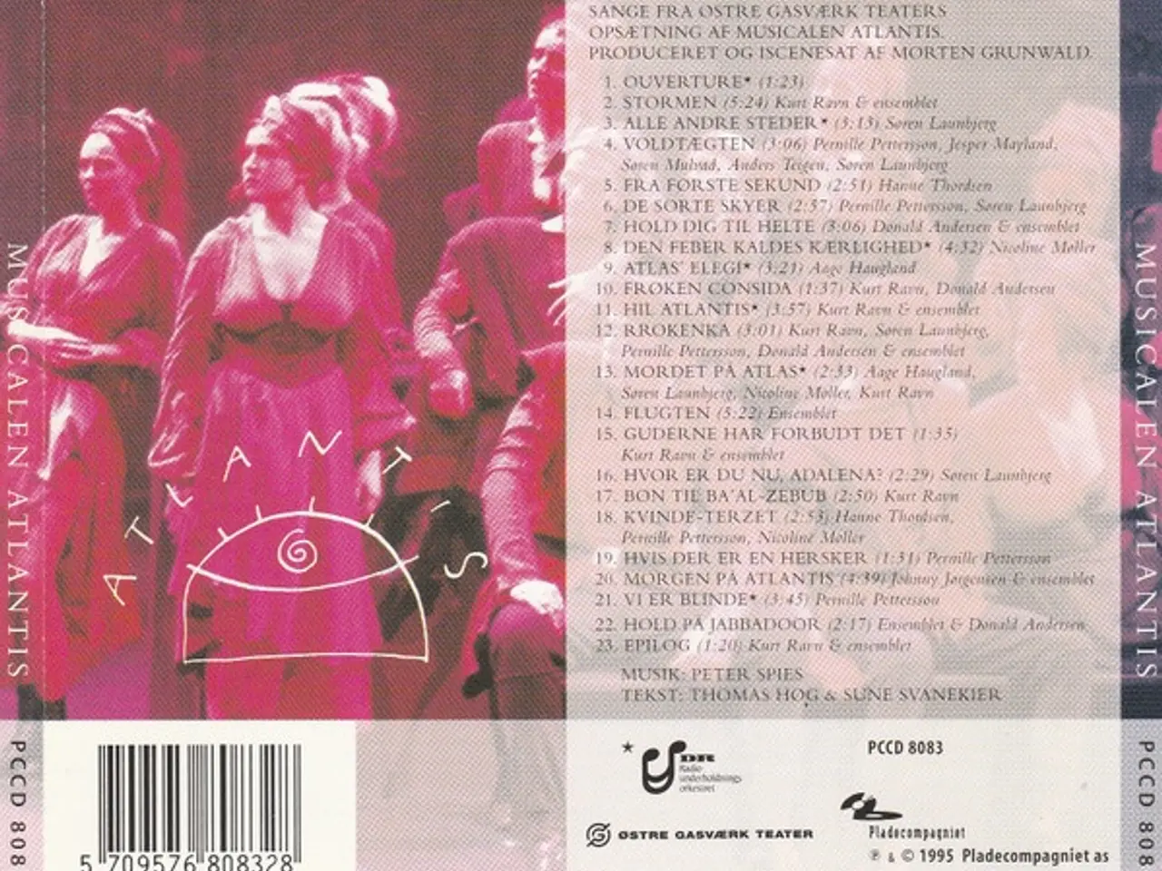 Billede 2 - Diverse kunstnere – Musicalen Atlantis – CD