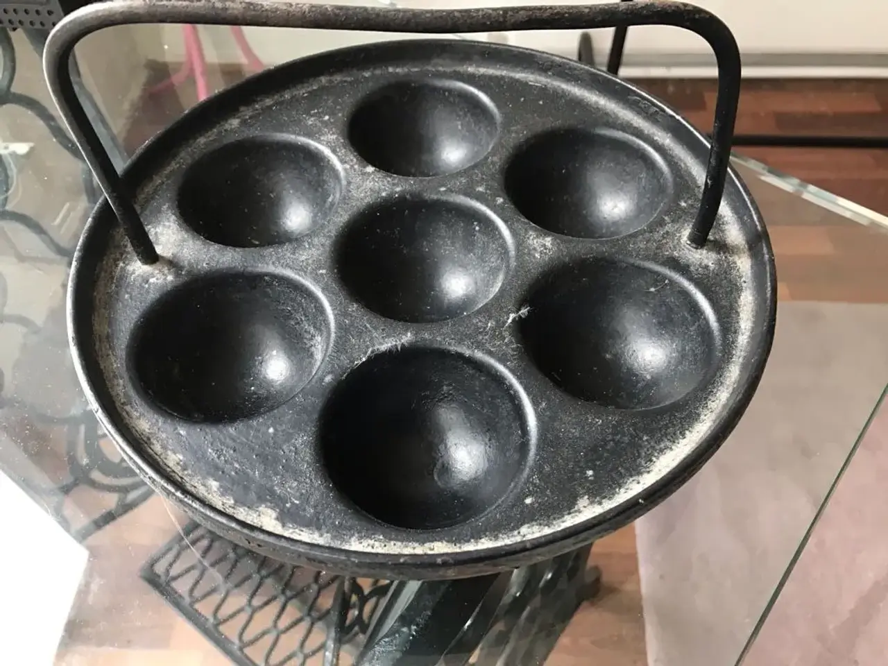Billede 2 - Æbleskivepande  i støbejern