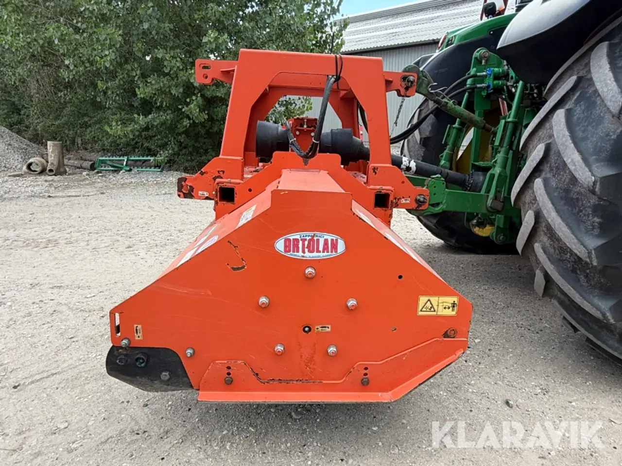 Billede 7 - Front og bagmonteret slagleklipper Ortolan T40250R
