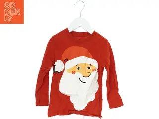 Langærmet bluse med julemotiv fra H&M (str. 98)