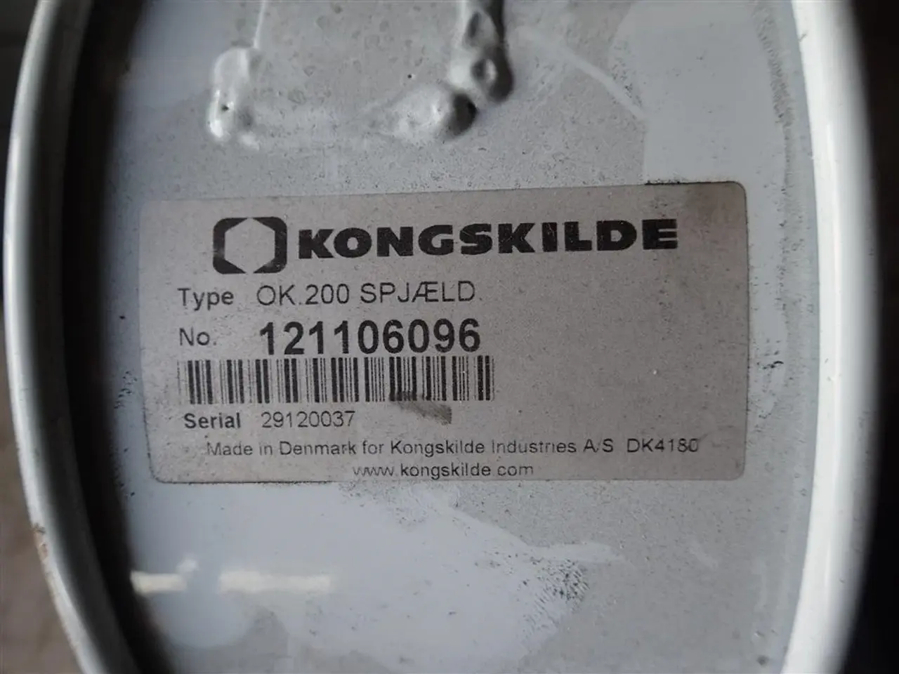 Billede 2 - Kongskilde Spjæld / skod OK200