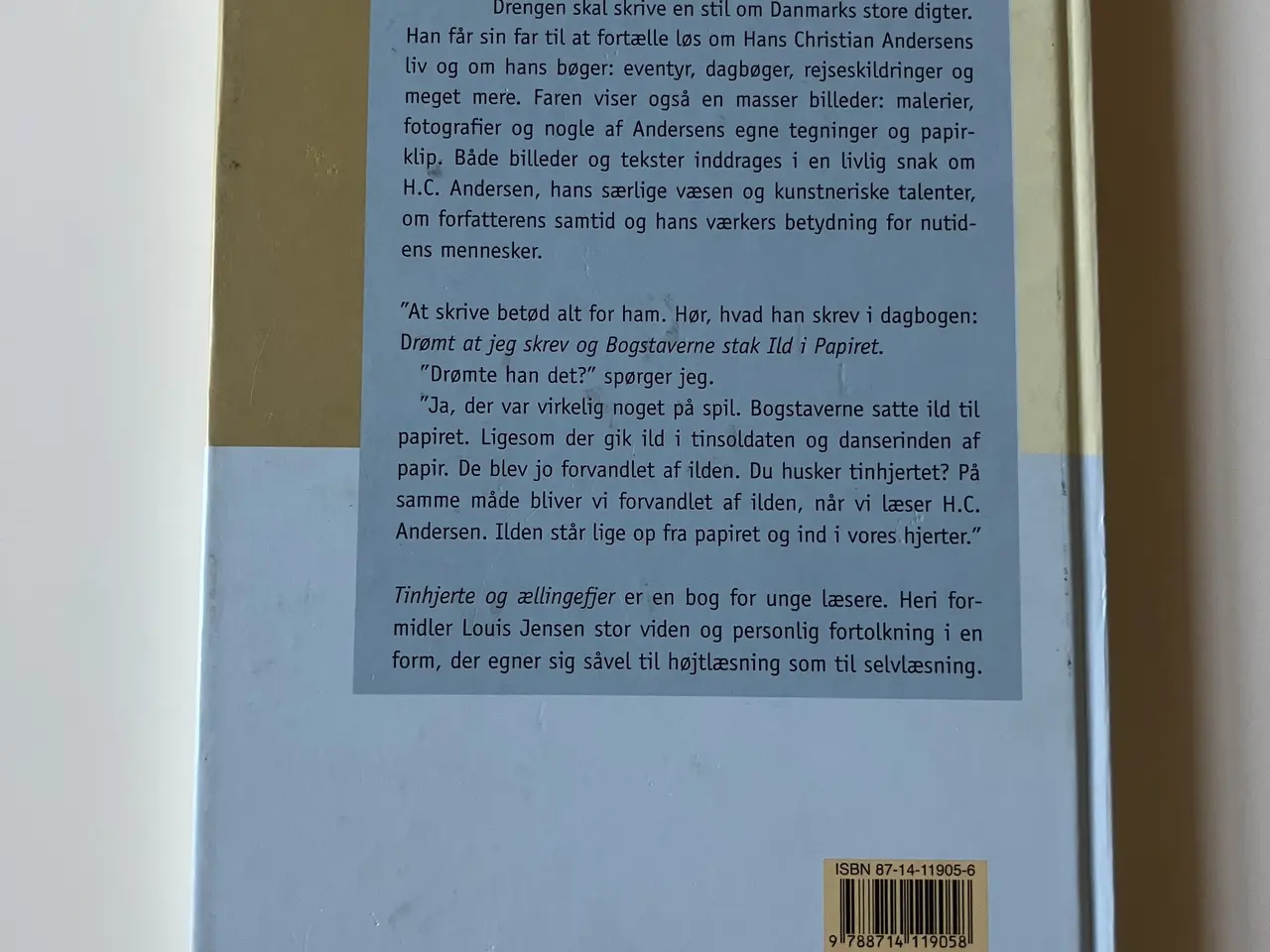 Billede 2 - Tinhjerte og ællingefjer - en bog om H.C. Andersen