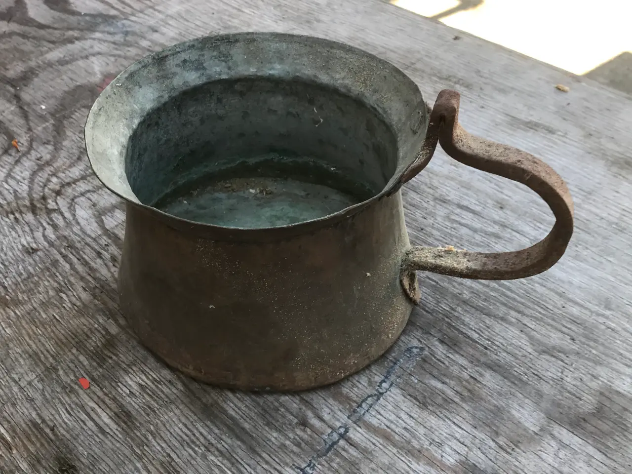 Billede 2 - Gammel kobber potte