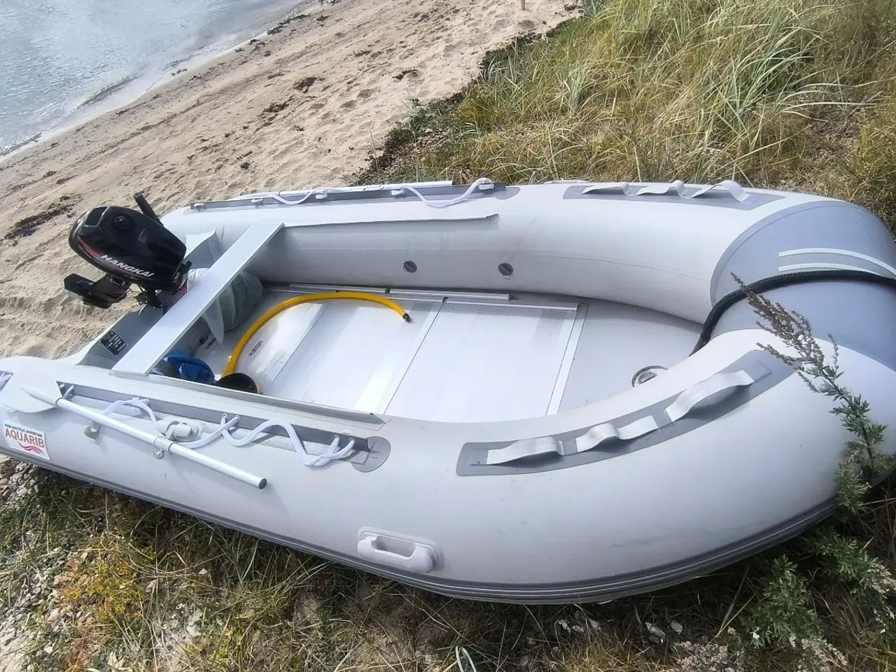 Billede 2 - Aquarib 360 extreme alubund gummibåd med 6hk ny mo