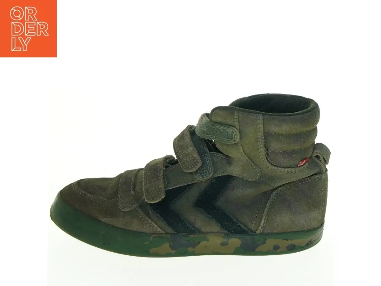Billede 3 - Grønne sneakers med velcro fra Hummel (str. 34)