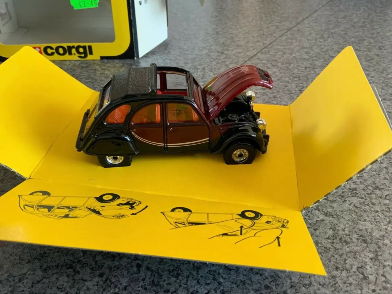Billede 4 - Corgi Toys No. 346 Charleston Citroen, scale 1:36