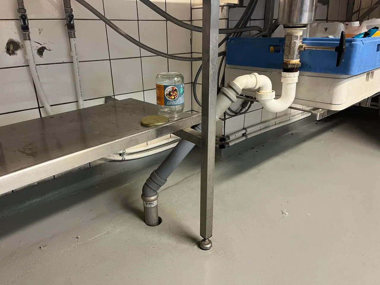 Billede 4 - Vaskebord i rustfrit stål