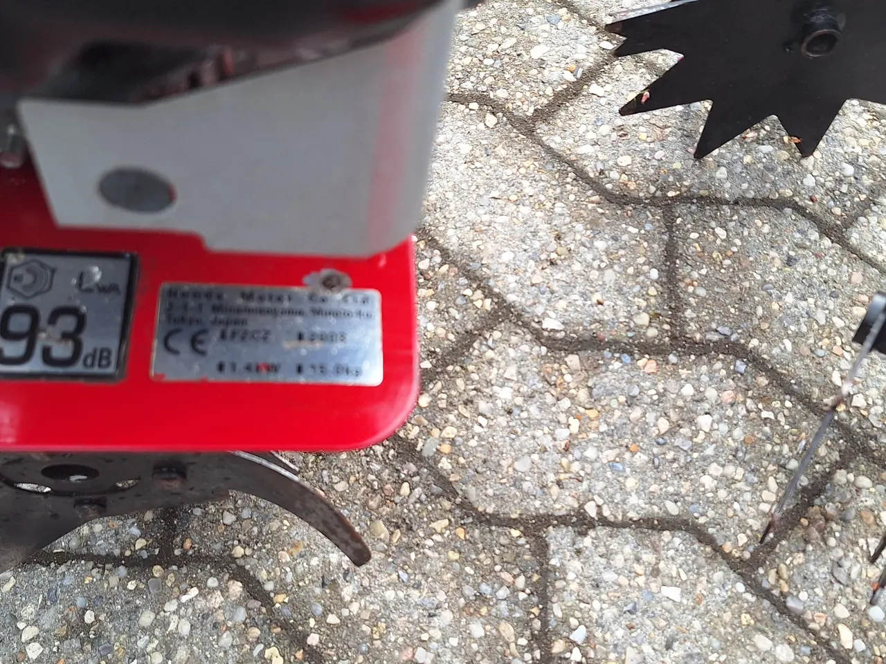 Billede 3 - Honda mini 4 takt have fræser