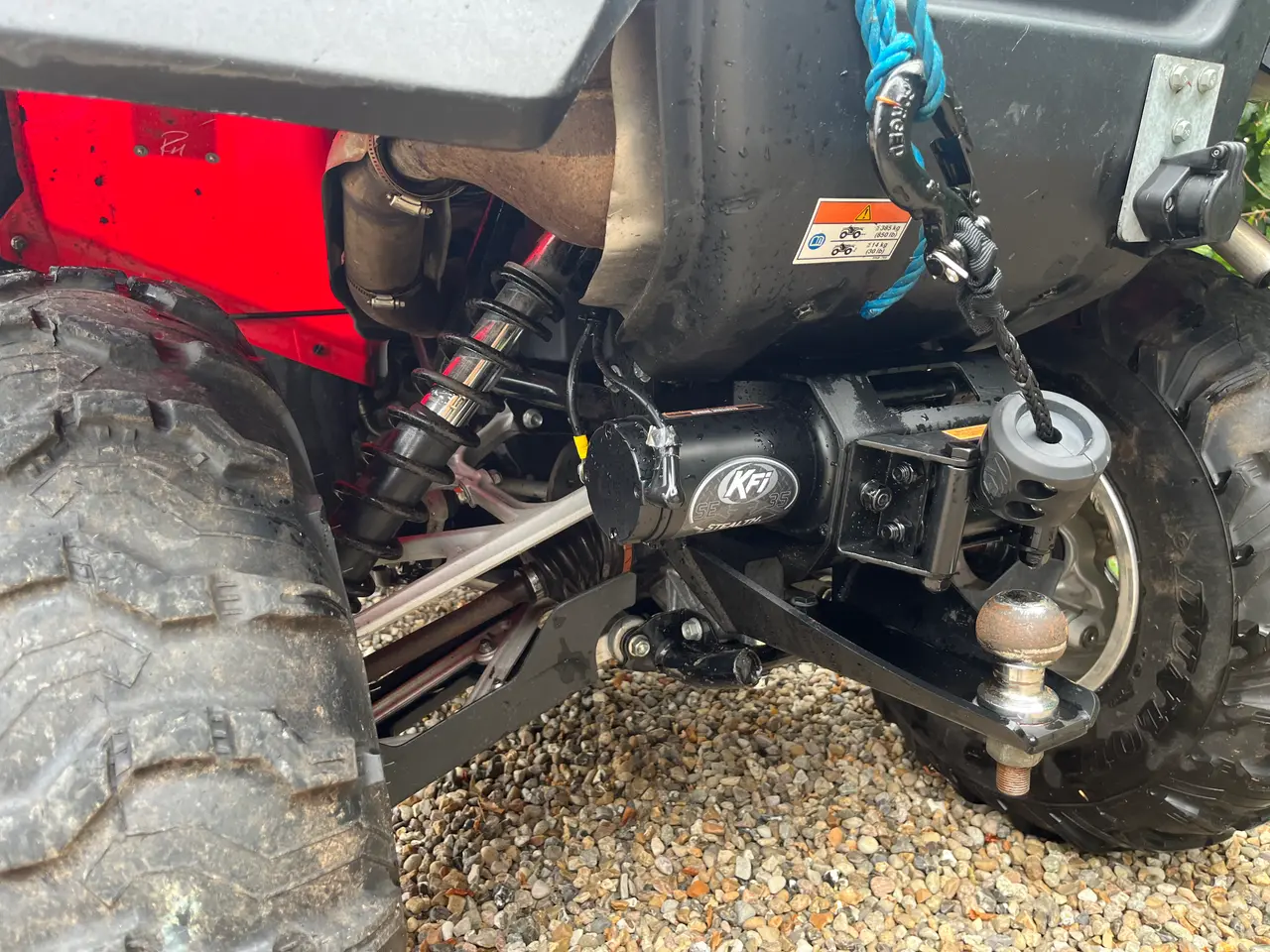 Billede 5 - Honda TRX680 Rincon med skovtrailer