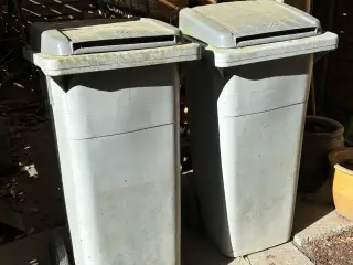 2 stk Affaldsbeholder / kompostbeholder 120 l