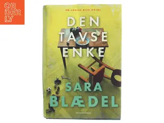 Den tavse enke af Sara Blædel (Bog)