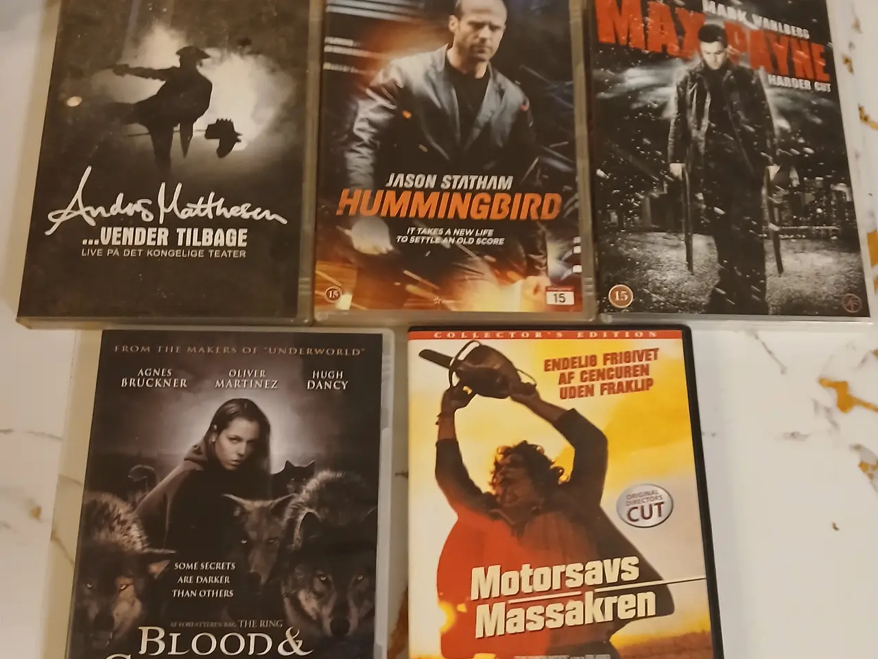 Billede 1 - Dvd'er 5 stk. Ca. 45kr stykket.