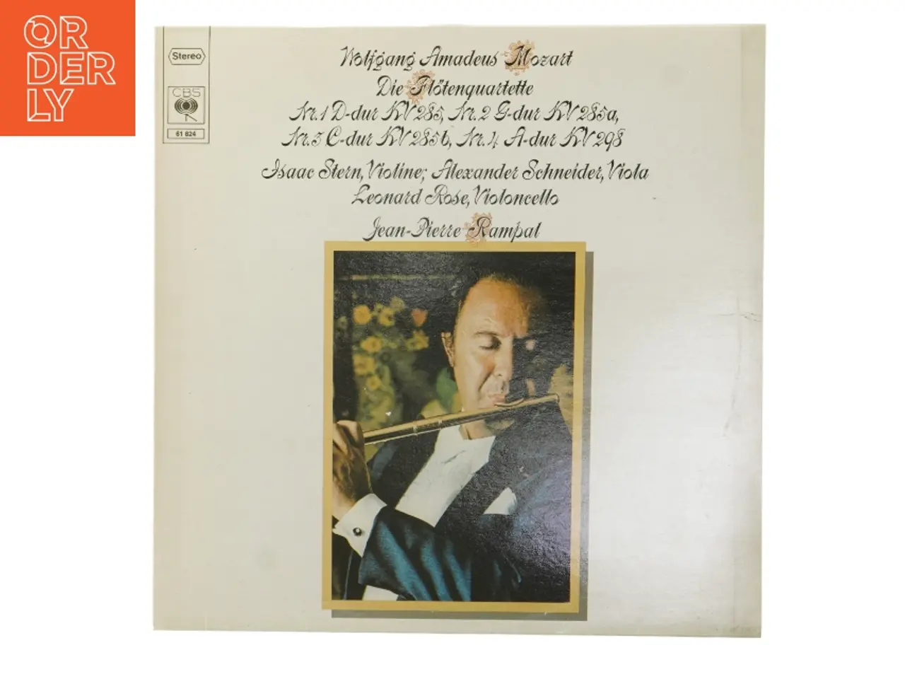 Billede 1 - Wolfgang Amadeus Mozart Die Fltenquartette LP fra CBS