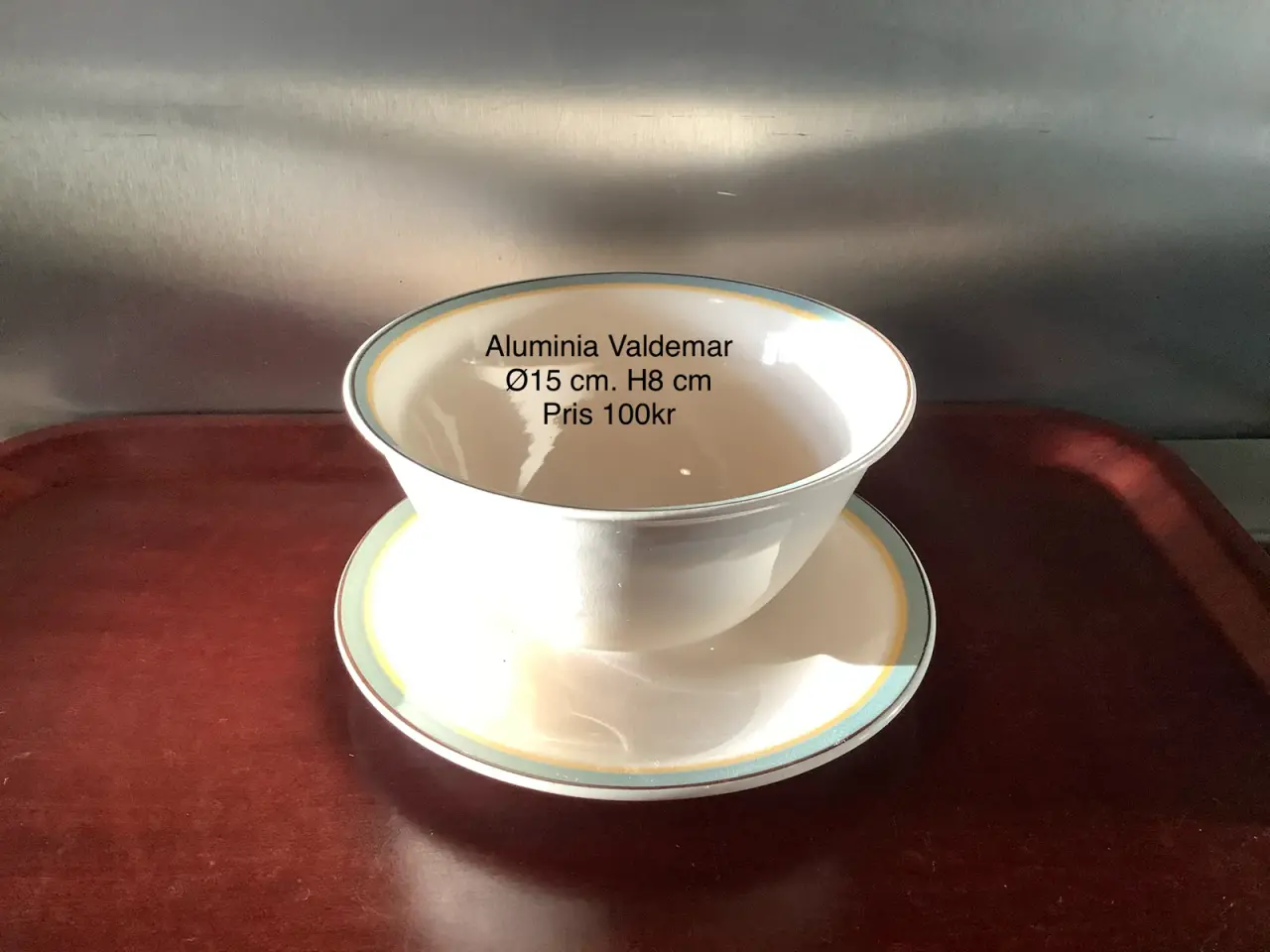 Billede 6 - Vintage skåle og kander Aluminia & B&G