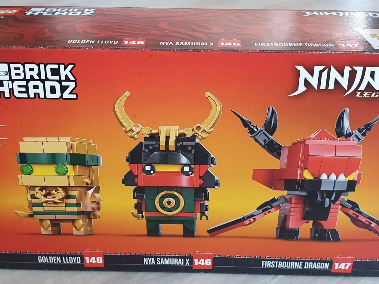 Billede 1 - BrickHeadz, Ninjago 10 års jubilæum, 40490