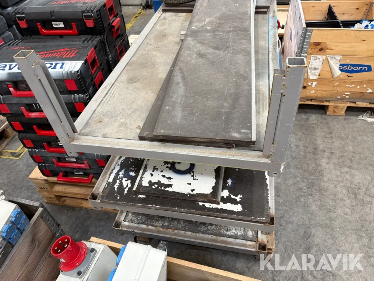 Billede 2 - Mini materialevogne/platformsvogne 3 styk Ravendo