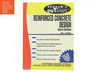 Schaum's outline of theory and problems of reinforced concrete design af Noel J. Everard (Bog)