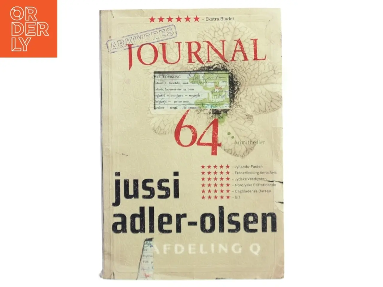 Billede 1 - Journal 64 : krimithriller af Jussi Adler-Olsen (Bog)
